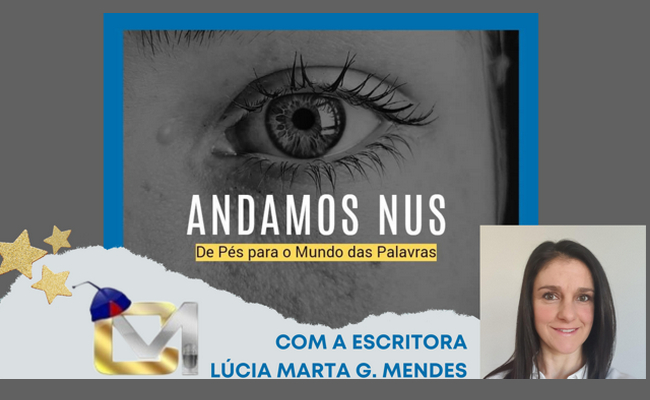 De pés para o mundo das palavras - Andamos nus