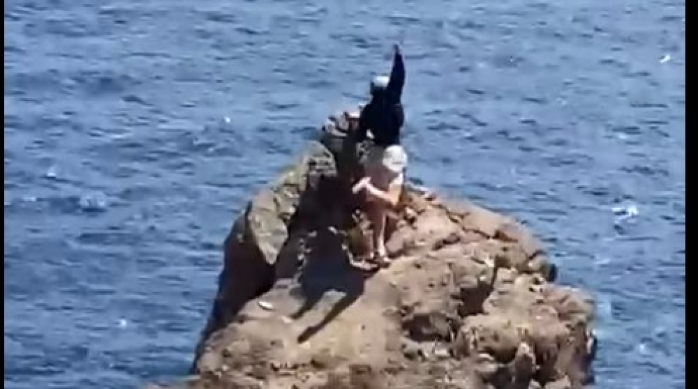 O vídeo que mostra o perigo ignorado nas rochas da Madeira (com vídeo)