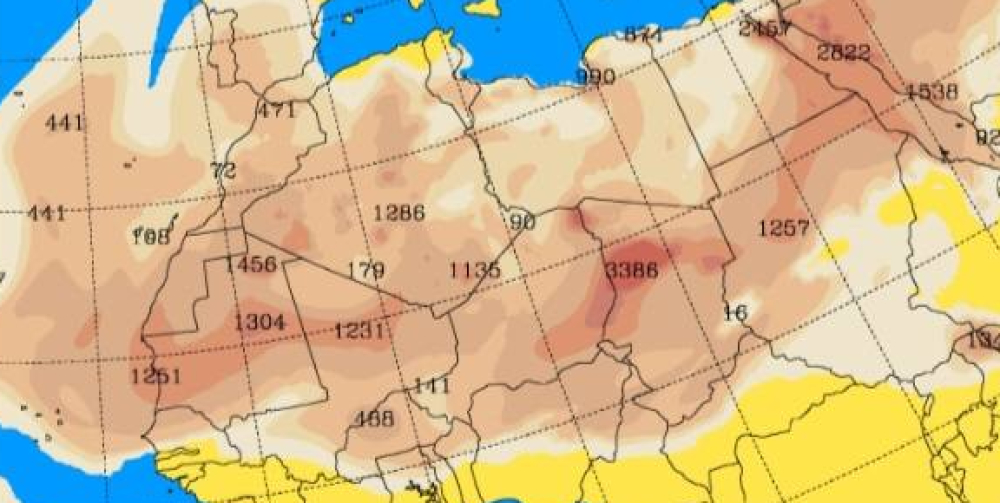Calor e poeiras hoje na Madeira