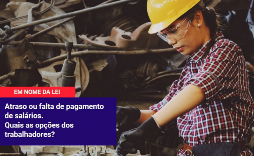 Em Nome da Lei - Pagamento de Salários