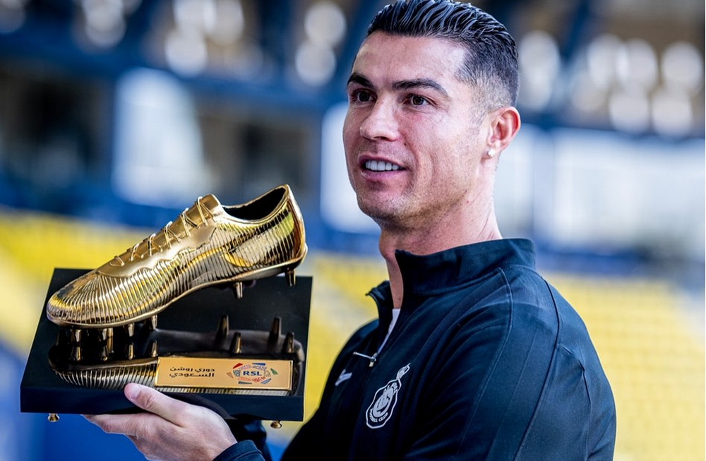 Cristiano Ronaldo recebeu Bota de Ouro