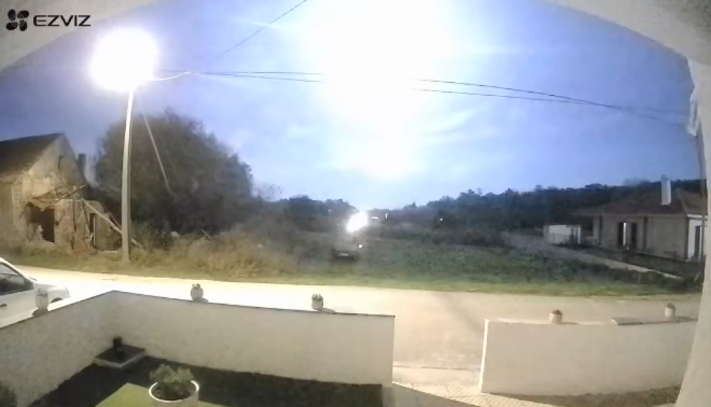 Bólide atravessou Portugal (com vídeo)