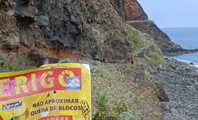 Cidad&atilde;os em zona interdita no Calhau de S&atilde;o Jorge (com v&iacute;deo)