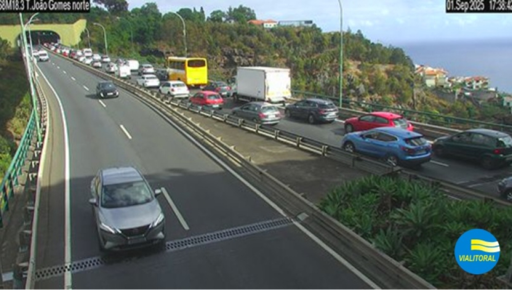 Acidente na Ponte da Ribeira João Gomes