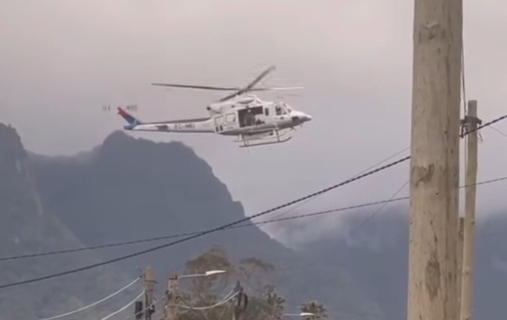 Helicóptero resgata feridos no Rali de São Vicente (com vídeo)