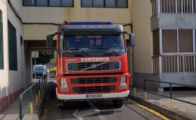 Bombeiros chamados ao Bairro do Hospital (com v&iacute;deo)