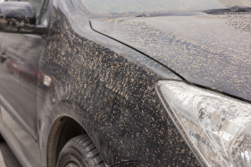 Domingo marcado por "chuva de lama" devido &agrave;s poeiras de &Aacute;frica