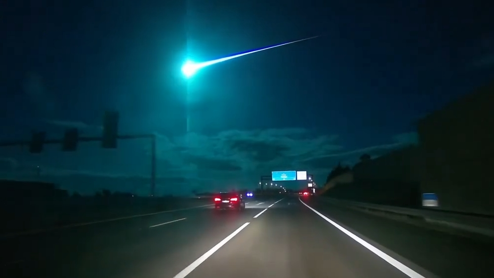 Meteoro atravessou Portugal. Veja o vídeo.