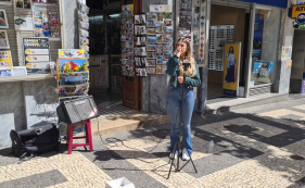 Cantora de rua: Beatriz Abrunhosa (com vídeo)