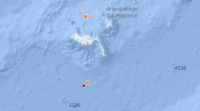 Sismo a Sudoeste da Desertas
