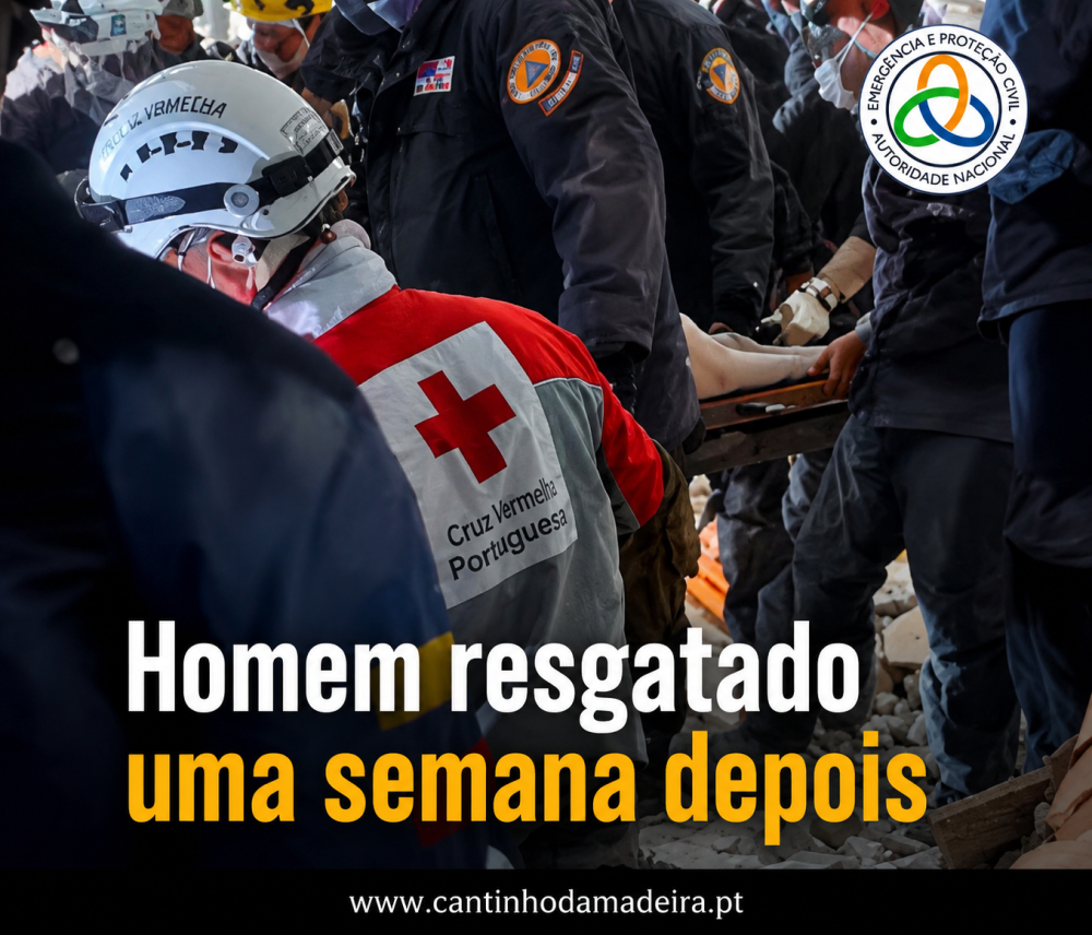 Homem é resgatado com vida após oito dias sob escombros na Venezuela (com vídeo)