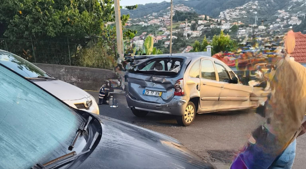 Acidente em Santo António