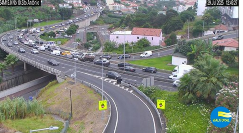 Acidente na Via Rápida