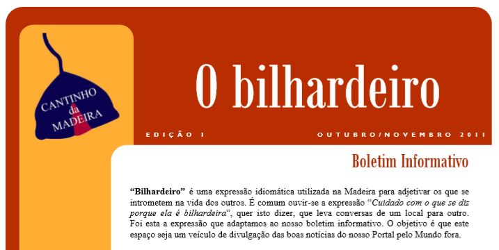 Jornal "O Bilhardeiro"